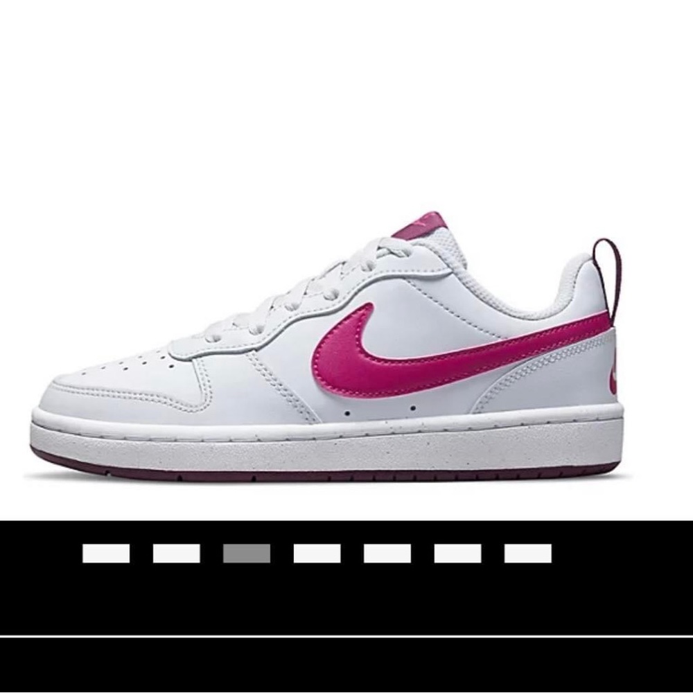 🌺 Nike Court Borough Low 2 Pure Platinum Pink Prime Size 7 $95